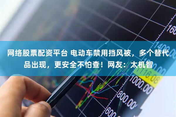 网络股票配资平台 电动车禁用挡风被，多个替代品出现，更安全不怕查！网友：太机智